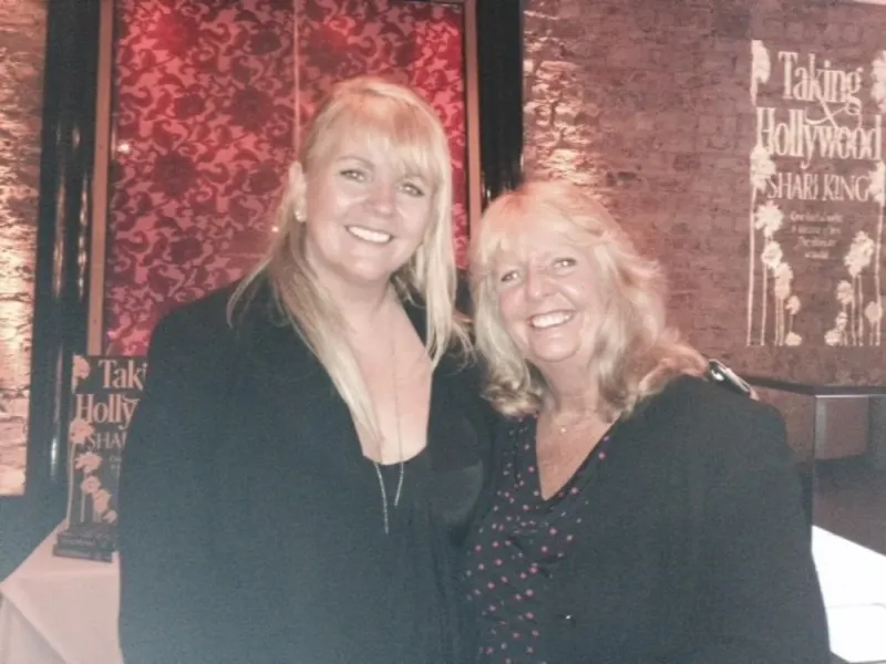 With Author Shari Low at the launching of the book written by Shari & Ross King called Taking Hollywood