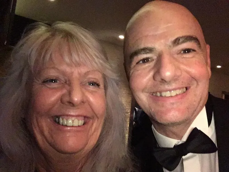 Gianni Infantino - President of FIFA.