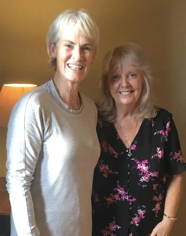 June Field with Judy Murray