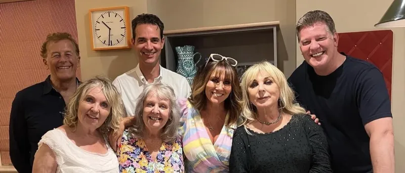 A lovely evening spent with friends,
