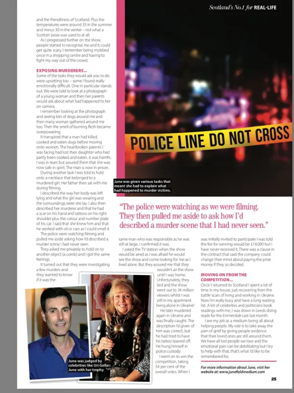 No 1 Magazine - Part two....