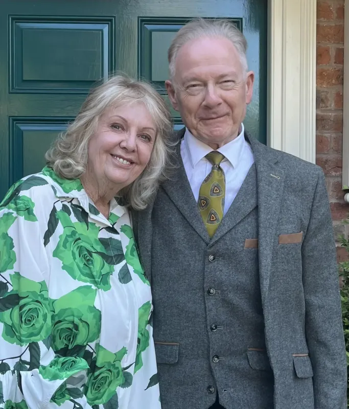 Robert Fripp/Guitarist and King Crimson leader. Afternoon tea and Toyah & Robert’s.