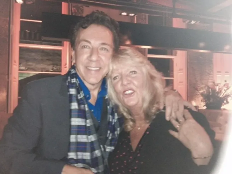 With Ross King at the launching of the novel Taking Hollywood written by Ross King & Shari Low.