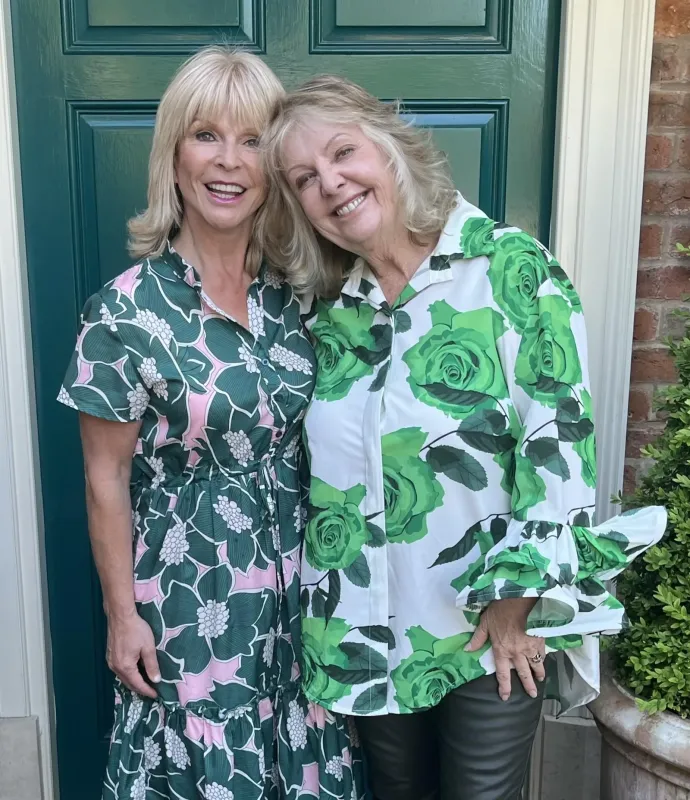 Toyah Willcox. Afternoon tea with Toyah & Robert at their home.