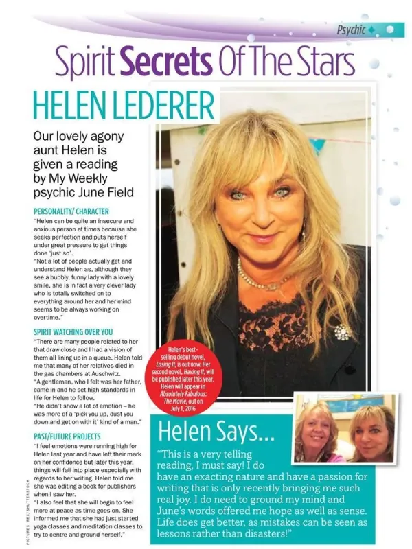 My Weekly Magazine - Helen Lederer