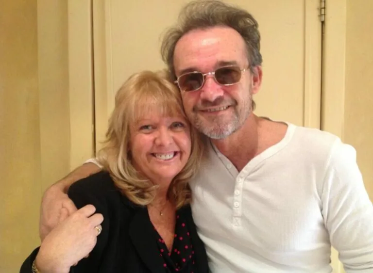 June Field with singer Owen Paul